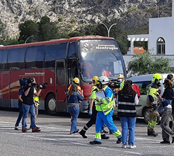 The European project Valkyries, led by Indra, simulates a fire between Spain and Portugal to improve the coordination of cross-border emergencies.