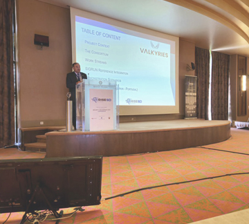VALKYRIES project was presented at the RISE-SD symposium in Rhodos